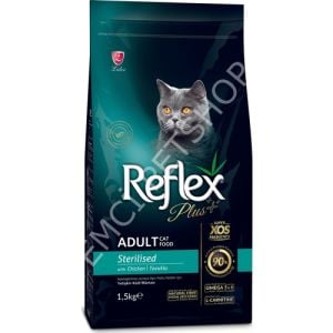 REFLEX PLUS TAVUKLU KISIR KEDİ MAMASI 1,5 KG