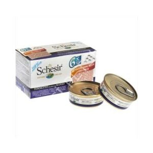 Schesir Multipack Biftekli Konserve Kedi Maması 6 X 50 GR