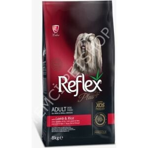 Reflex Plus Kuzu Etli ve Pirinçli Küçük Irk 8 kg Yetişkin Köpek Maması