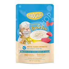 Moochie Kedi Çorbası Parça Ton Balığı Midye Tahılsız 40 Gr