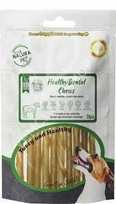 Eco Natura Pet Healty Dental Chews Natural Burgu Kemik 13cm 25li 150Gr