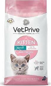 Vet Prive Tavuklu 10 kg Yavru Kedi Maması