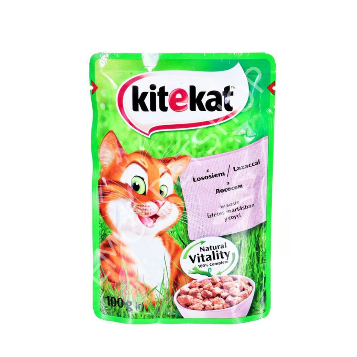Kitekat Somon Balıklı Kedi Konservesi 100 g