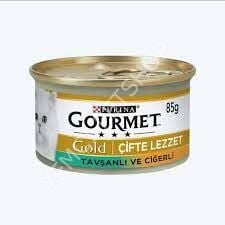 Purina Gourmet Gold Ciğer ve Tavşan Kedi Konserve Maması  85 g