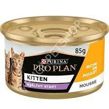 PRO PLAN KITTEN TAVUKLU YAVRU KEDİ KONSERVESİ 85 GR