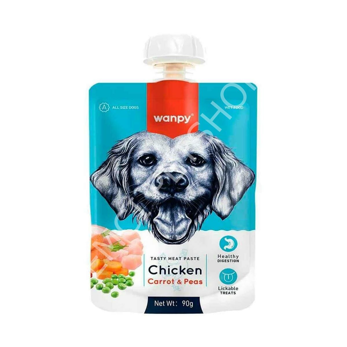 Wanpy Taze Tavuklu Havuçlu Köpek Et Ezmesi 90 Gr