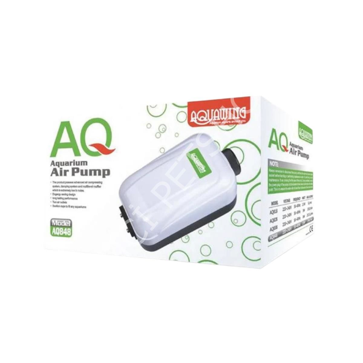 Aquawing AQ848 Çift Çıkışlı Hava Motoru 10W
