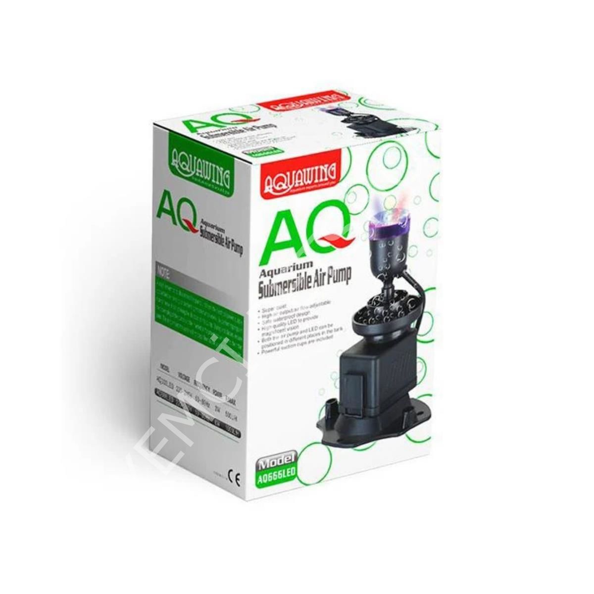 Aquawing AQ666 Ledli Hava Motoru 6W 1000L/H