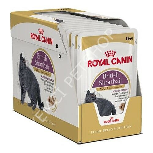 Royal Canin British Shorthair için Yaş Kedi Maması 85g