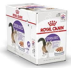 Royal Canin Sterilised Kısırlaştırılmış Kediler için Jöle İçerisnde Yaş Kedi Maması 85g x 12 Adet