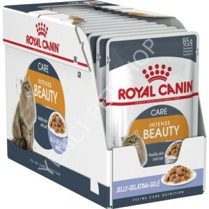 Royal Canin Hair&Skin Tüy ve Deri Sağlığı için Jöle İçerisinde Yaş Kedi Maması 85g x 12 Adet