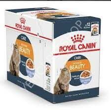 Royal Canin Hair&Skin Tüy ve Deri Sağlığı için Jöle İçerisinde Yaş Kedi Maması 85g x 12 Adet