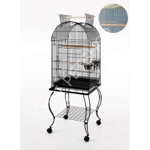 Büyük Boy Sehpalı Papağan Kafesi 51*51*129 Cm