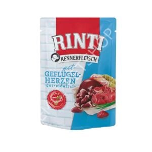 Rinti Pouch Yürekli Yetişkin Köpek Maması 400gr