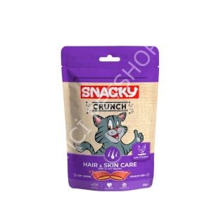 Snacky Crunchy Tavuklu Kedi Ödülü Hair-Skin 60 gr