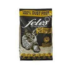 Feles Ultra Light Topaklanan Tozsuz Kedi Kumu 10 Lt