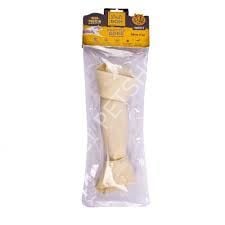DELİBON DERİ EL İŞİ KEMİK DÜRÜM MODEL BEYAZ 22CMX1AD.