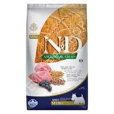 N&D Ancestral Grain Düşük Tahıllı Kuzu Etli ve Yaban Mersinli 2.5 kg Küçük Irk Yetişkin Köpek Maması