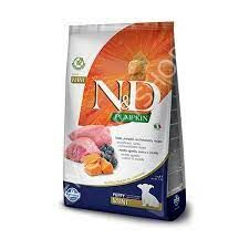 N&D Pumpkin Kuzu Etli Balkabaklı ve Yaban Mersinli 2.5 kg Küçük Irk Yavru Köpek Maması