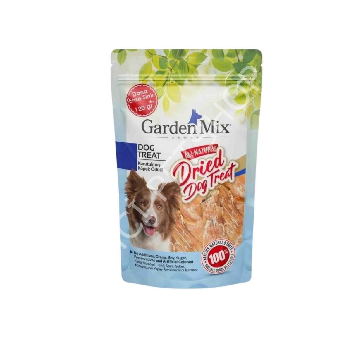Garden Mix Kurutulmuş Dana Ense Siniri Köpek Ödülü 120gr