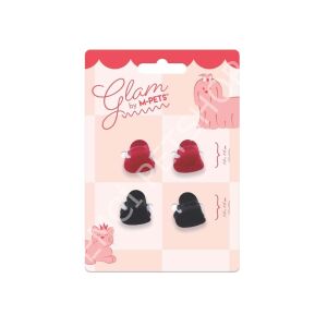 M-PETS GLAM KÖPEKLER İÇİN AKSESUAR TOKA BLACK/RED