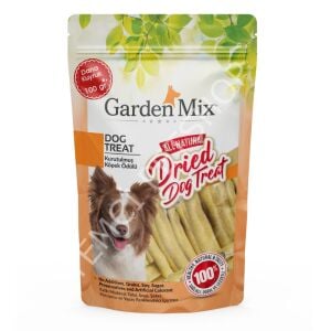 Garden Mix Kurutulmuş Dana Kuyruk Doğal Köpek Ödül Maması 100 Gr