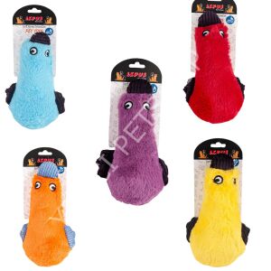 ÖRDEK PELUŞ RENKLİ VİGVİGLİ KÖPEK OYUNCAĞI