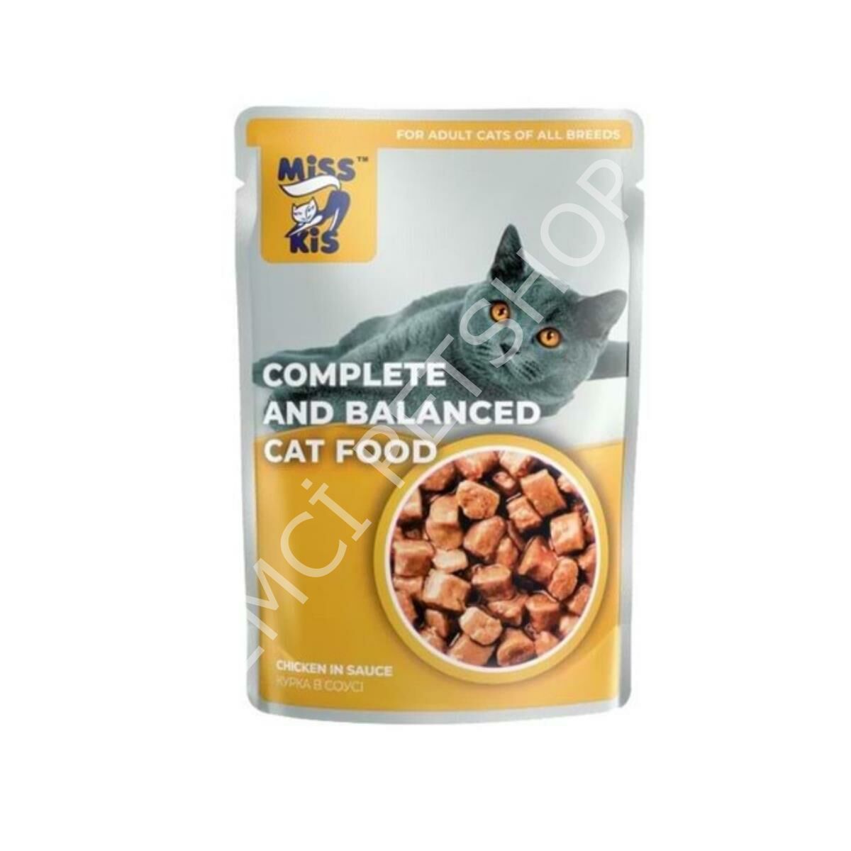 MissKis Tavuklu Yaş Kedi Maması 100 gr x 24 Adet