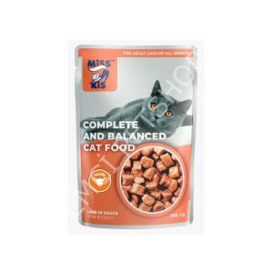 Miss Kis Premium Pouch Kuzulu Yetişkin Kedi Konservesi 100 gr x 24 Adet