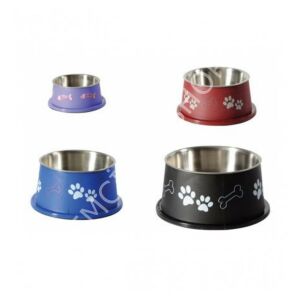 CAMON KEDİ KÖPEK ÇELİK MAMA SU KABI  11 CM 300 ML