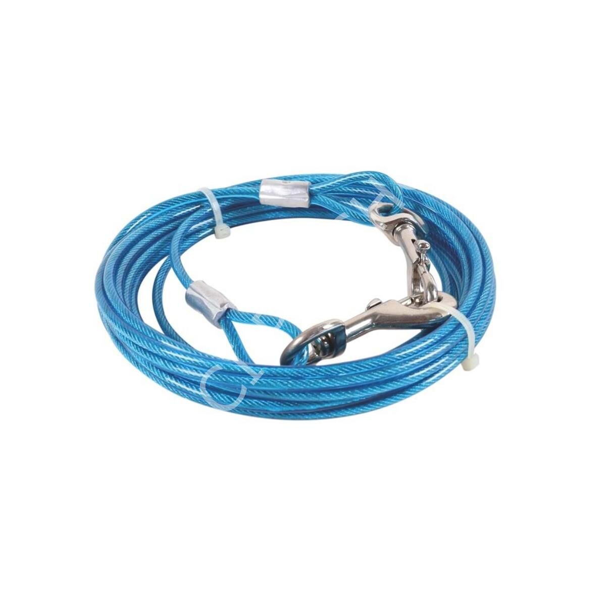 M-PETS STRONG KÖPEK BAHÇE BAĞLAMA HALATI 6MT/BLUE