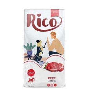 Rico Biftekli Yetişkin Köpek Maması 15 Kg