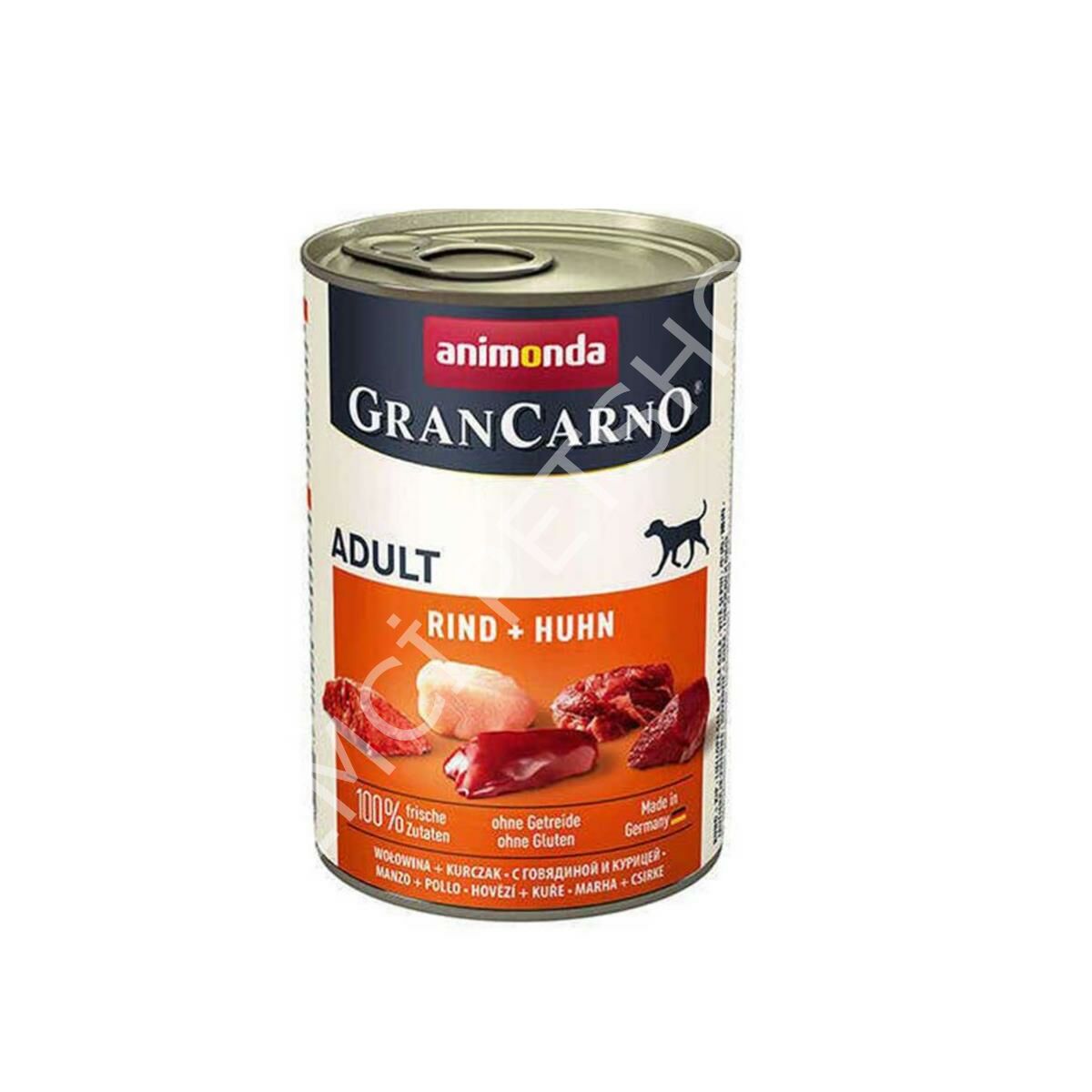 Animonda Sığır Etli ve Tavuklu Köpek Konservesi 400gr