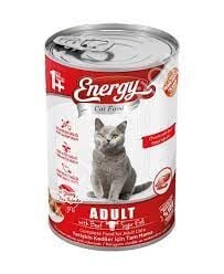 Energy Sığır Etli Kedi Konservesi 400 Gr
