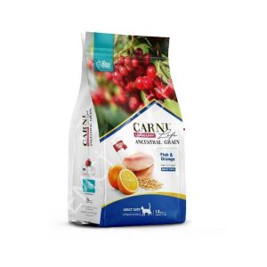 Carni Life Somonlu Portakallı Kısır Kedi Maması 5 Kg