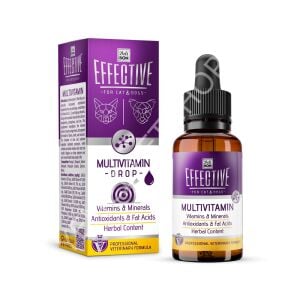 DELİBON EFFECTİVE KEDİ VE KÖPEK TAKVİYE ÜRÜNLERİ MULTİVİTAMİN 50ML