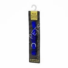 CATTİE GÜVENLİK TOKALI KEDİ BOYUN TASMASI ROYALMAVİ 1X15-25CM