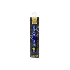 CATTİE DESENLİ KEDİ BOYUN TASMASI ROYALMAVİ 1X15-25CM