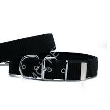 DOGGİE KONFOR DOKUMA BOYUN TASMASI SİYAH 1,5X20-25CM