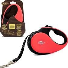 DOGGİE OTOMATİK UZATMA TASMASI SOFT SERİ PEMBE 12KG/3MT