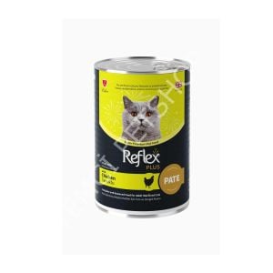 Reflex PlusPate İçinde Et Parçacıklı Tavuklu Kısırlaştırılmış Kedi Maması 395 gr