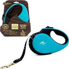 DOGGİE OTOMATİK UZATMA TASMASI SOFT SERİ MAVİ 50KG/5MT