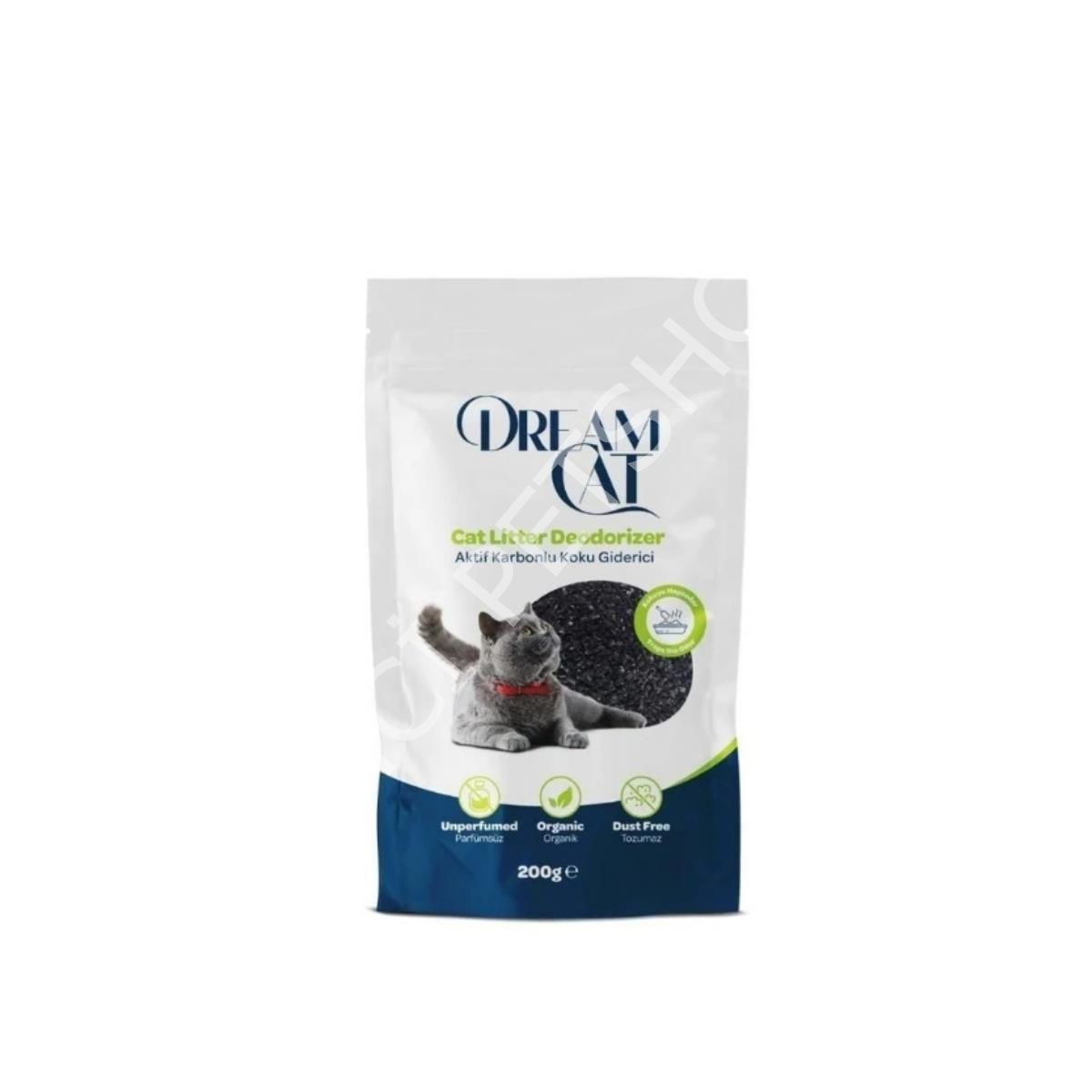 Dream Cat Aktif Karbonlu Kedi Kumu Koku Giderici 200 Gr