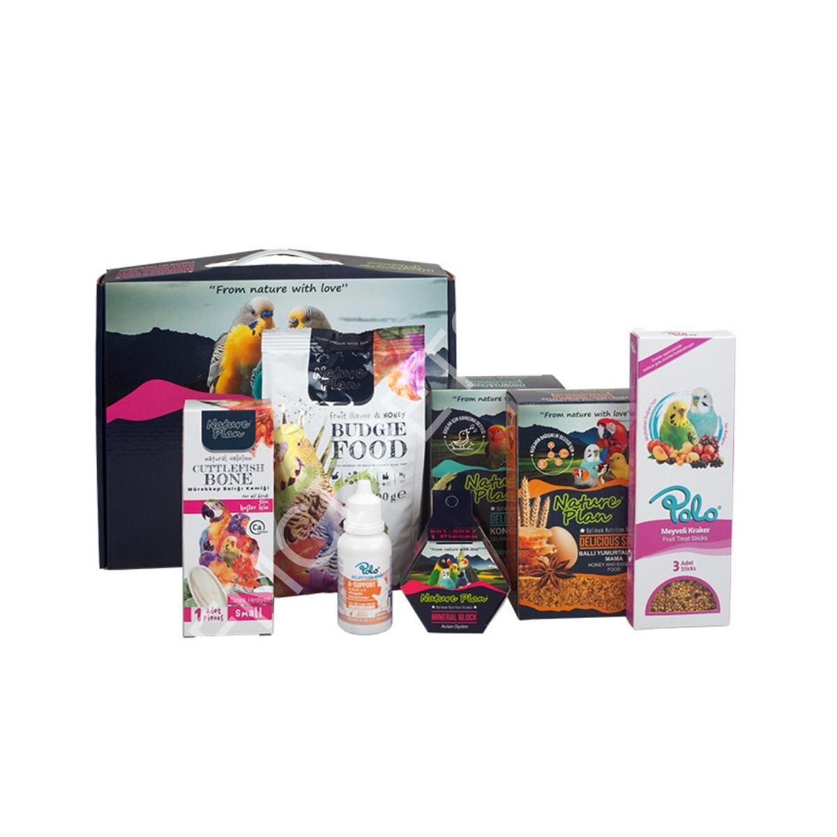 Natur Plan Muhabbet Kuşu Başlangıç Seti