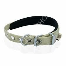 DOGGİE KONFOR DOKUMA BOYUN TASMASI HAKİ 3X47-55CM