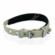DOGGİE KONFOR DOKUMA BOYUN TASMASI HAKİ 3X47-55CM