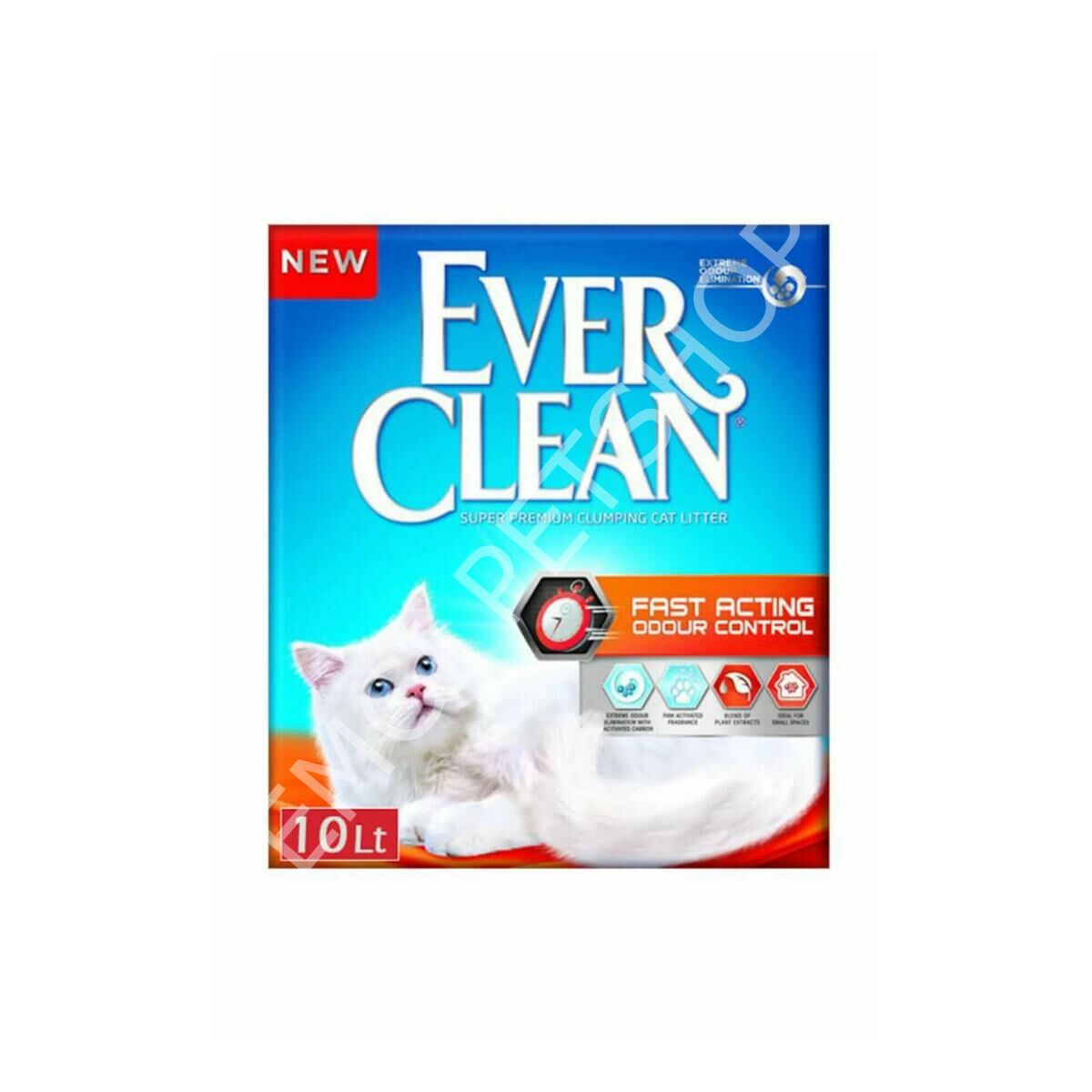 Ever Clean Fast Acting Doğal Bitki Özlü Hızlı Topaklanan Kedi Kumu 10L