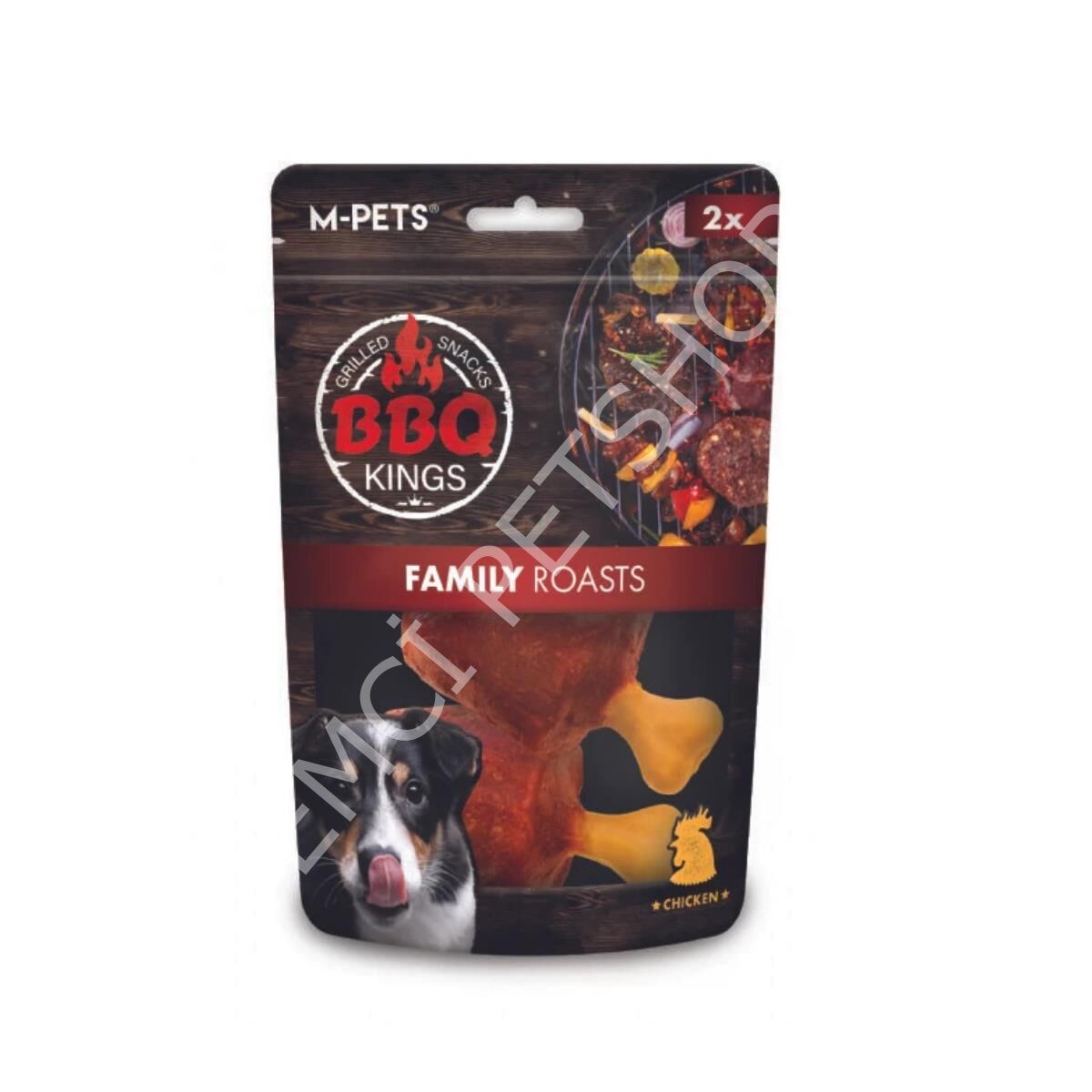 M-Pets BBQ Kings Family Roasts Tavuklu Köpek Ödül Maması 105gr