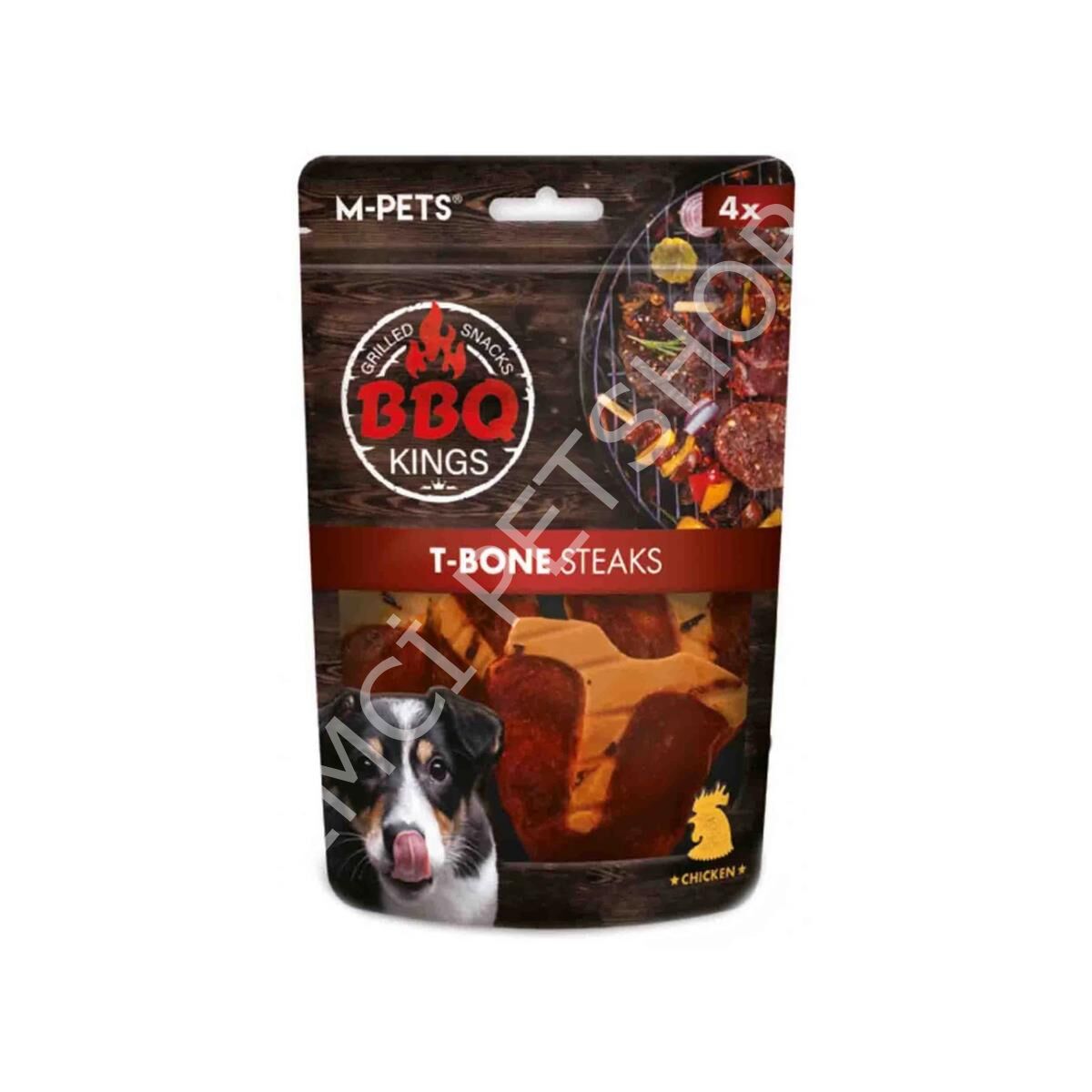 M-Pets BBQ Kings T-Bone Steaks Tavuklu Köpek Ödül Maması 105gr