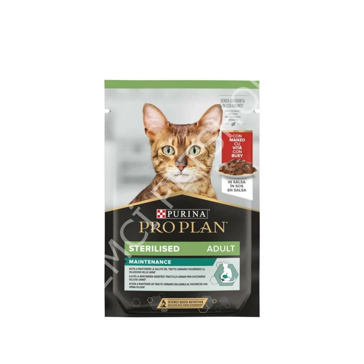 Pro Plan Biftekli Steril Pouch Kısır Kedi Konservesi 85 Gr